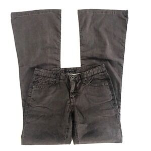 Theory | Velvet Pants Womens Size 0 Zero Brown Flare Bootcut Low Rise
